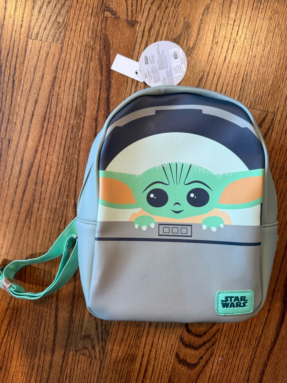 Funko Mint Green and Gray Grogu Backpack